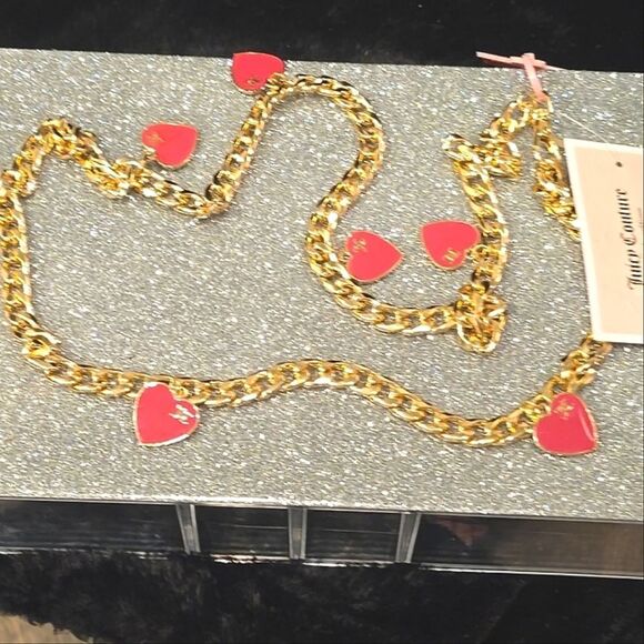 Juicy Couture Heart Chain Link Belt main image 6